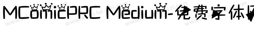 MComicPRC Medium字体转换
